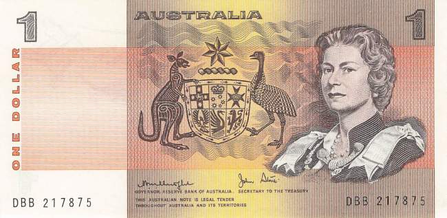 1 Dollar Australien p42c